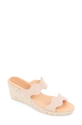 patricia green Palm Beach Espadrille Wedge Sandal in Nude