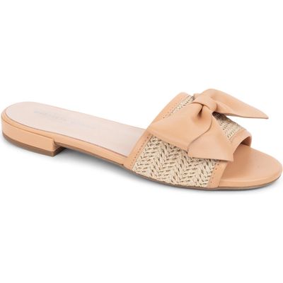 patricia green St. Tropez Slide Sandal in Beige 