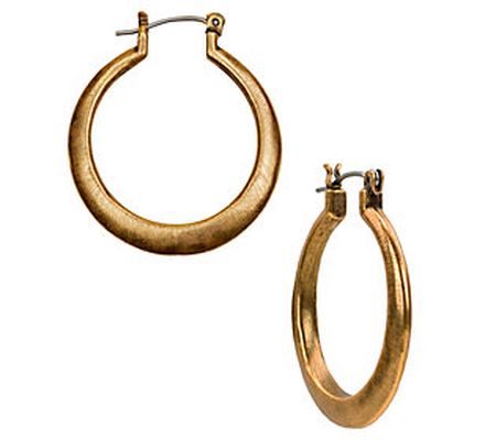 Patricia Nash 1-1/4" Hoop Earrings