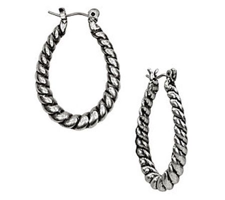 Patricia Nash Twist Hoop Earrings