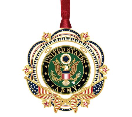 Patriotic Army Ornament