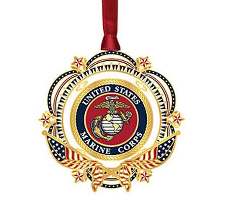 Patriotic Marine Ornament