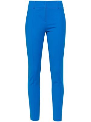 Patrizia Pepe high-waist slim-fit trousers - Blue