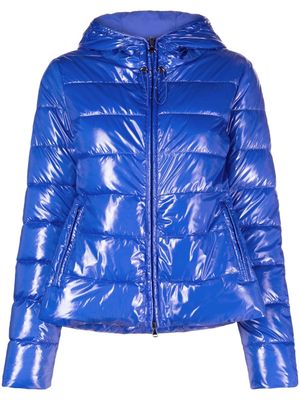 Patrizia Pepe hooded puffer jacket - Blue