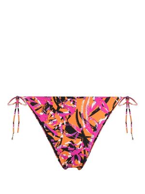 Patrizia Pepe triangle bikini bottoms - Orange