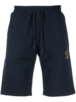 Paul & Shark elasticated-waist track shorts - Blue
