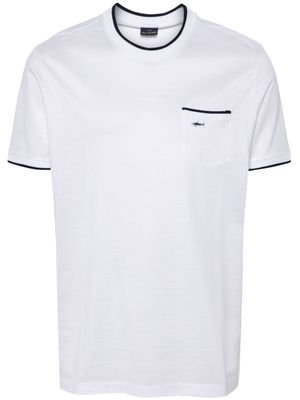 Paul & Shark embroidered-logo T-shirt - White