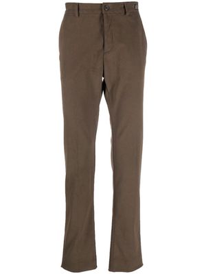 Paul & Shark four-pocket cotton straight trousers - Brown