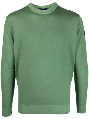 Paul & Shark knitted virgin-wool jumper - Green