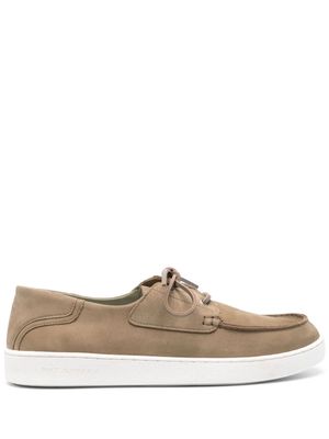 Paul & Shark lace-up suede Boat shoes - Green
