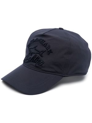 Paul & Shark logo-embroidered baseball cap - Blue