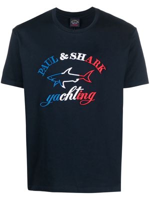 Paul & Shark logo short-sleeve T-shirt - Blue