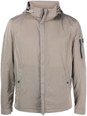 Paul & Shark long-sleeve zip-up jacket - Brown