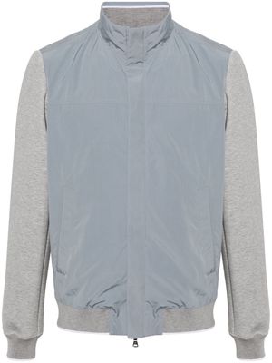 Paul & Shark panelled bomber jacket - Blue