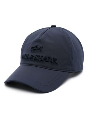 Paul & Shark Save The Sea shell baseball cap - Blue