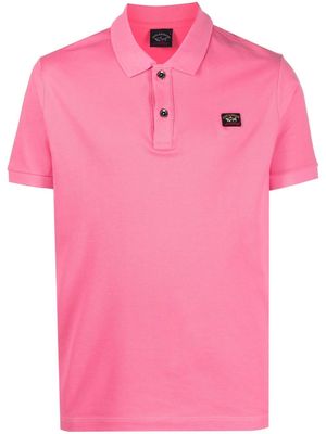 Paul & Shark short-sleeve cotton polo shirt - Pink