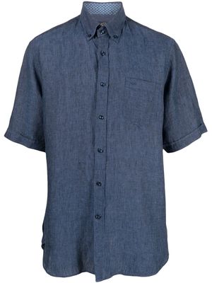 Paul & Shark short sleeve shirt - Blue