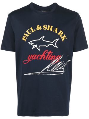 Paul & Shark short sleeve T-shirt - Blue