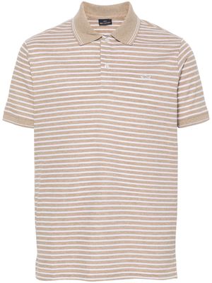 Paul & Shark striped polo shirt - Neutrals