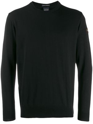 Paul & Shark sweatshirt with logo patch - Black