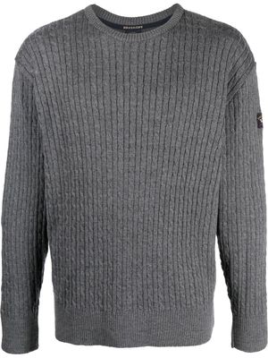 Paul & Shark virgin-wool cable-knit jumper - Grey