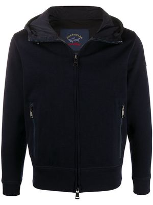 Paul & Shark Wool Typhoon hooded jacket - Blue
