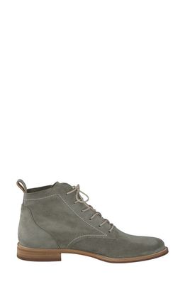 Paul Green Harrison Lace-Up Bootie in Hunter Soft Suede