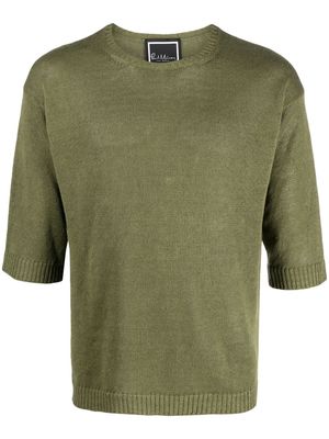 Paul Memoir short-sleeve knitted T-shirt - Green