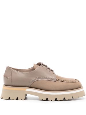 Paul Smith Argon lace-up leather shoes - Neutrals