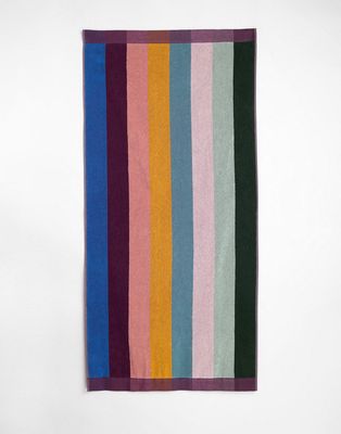 Paul Smith artist stripe towel in multi