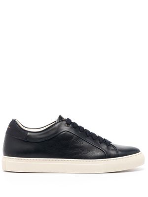 Paul Smith Basso leather trainers - Black