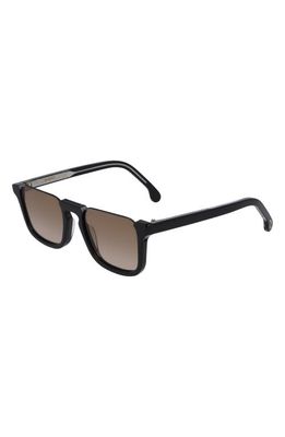 Paul Smith Belmont 50mm Rectangle Sunglasses in Black Ink