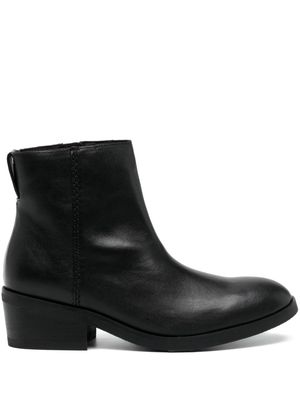 Paul Smith Bianca 50mm leather ankle boots - Black