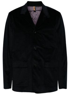 Paul Smith button-down corduroy shirt jacket - Blue