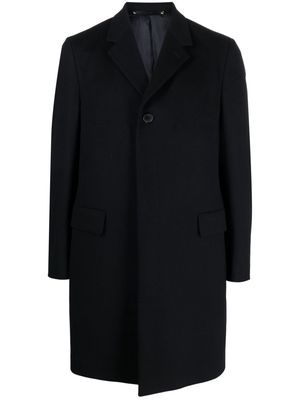 Paul Smith button-down single-breasted coat - Blue
