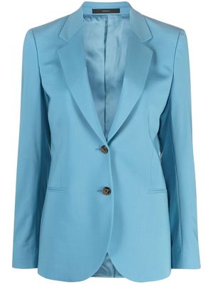 Paul Smith button front blazer - Blue