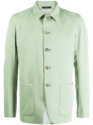 Paul Smith button-up wool jacket - Green
