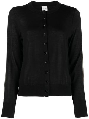 Paul Smith button-up wool-silk blend cardigan - Black