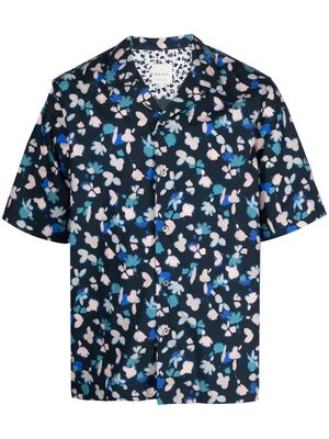 Paul Smith 'City Garden' short-sleeve shirt - Blue
