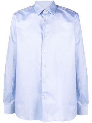 Paul Smith classic-collar cotton shirt - Blue