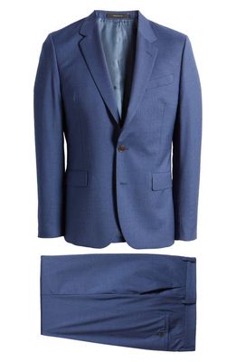Paul Smith Classic Fit Wool Suit in Green-Blue