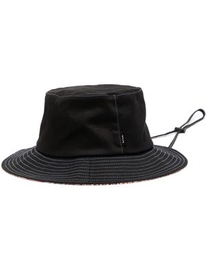 Paul Smith contrast-stitching bucket hat - Black