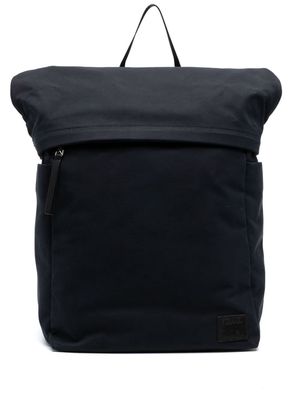 Paul Smith cotton-blend canvas backpack - Blue