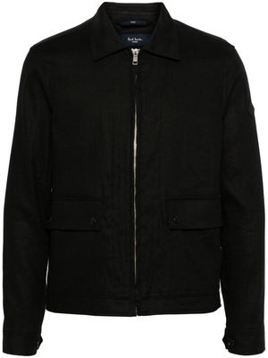 Paul Smith cotton-blend shirt jacket - Black