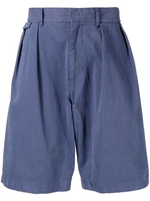 Paul Smith cotton deck shorts - Blue