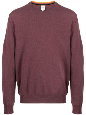 Paul Smith crew-neck cashmere jumper - Red