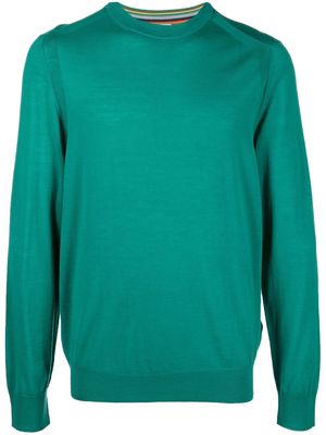 Paul Smith crew neck pullover sweater - Green