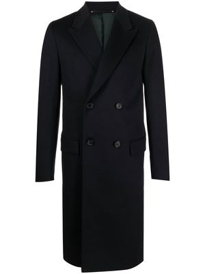 Paul Smith DB wool overcoat - Blue
