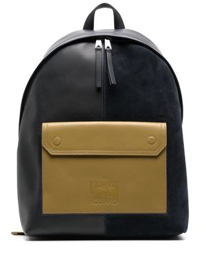 Paul Smith debossed logo-detail backpack - Black