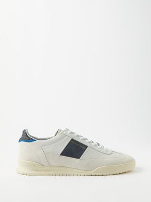 Paul Smith - Dover Leather Trainers - Mens - White Navy